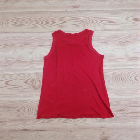 CURRENT/ELLIOTT “FEMME” Graphic Muscle Tank | Size 2 (M) | Red - Picture 5 of 6